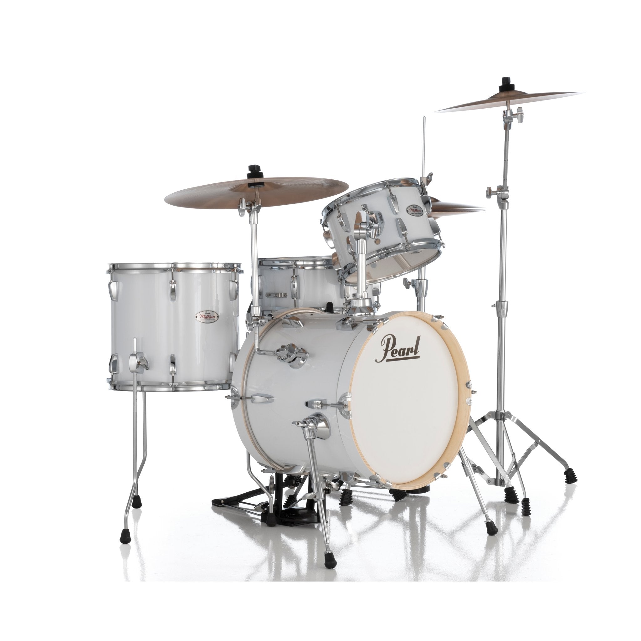 Pearl Midtown Compact 4-piece Drum Set with Hardware - 16