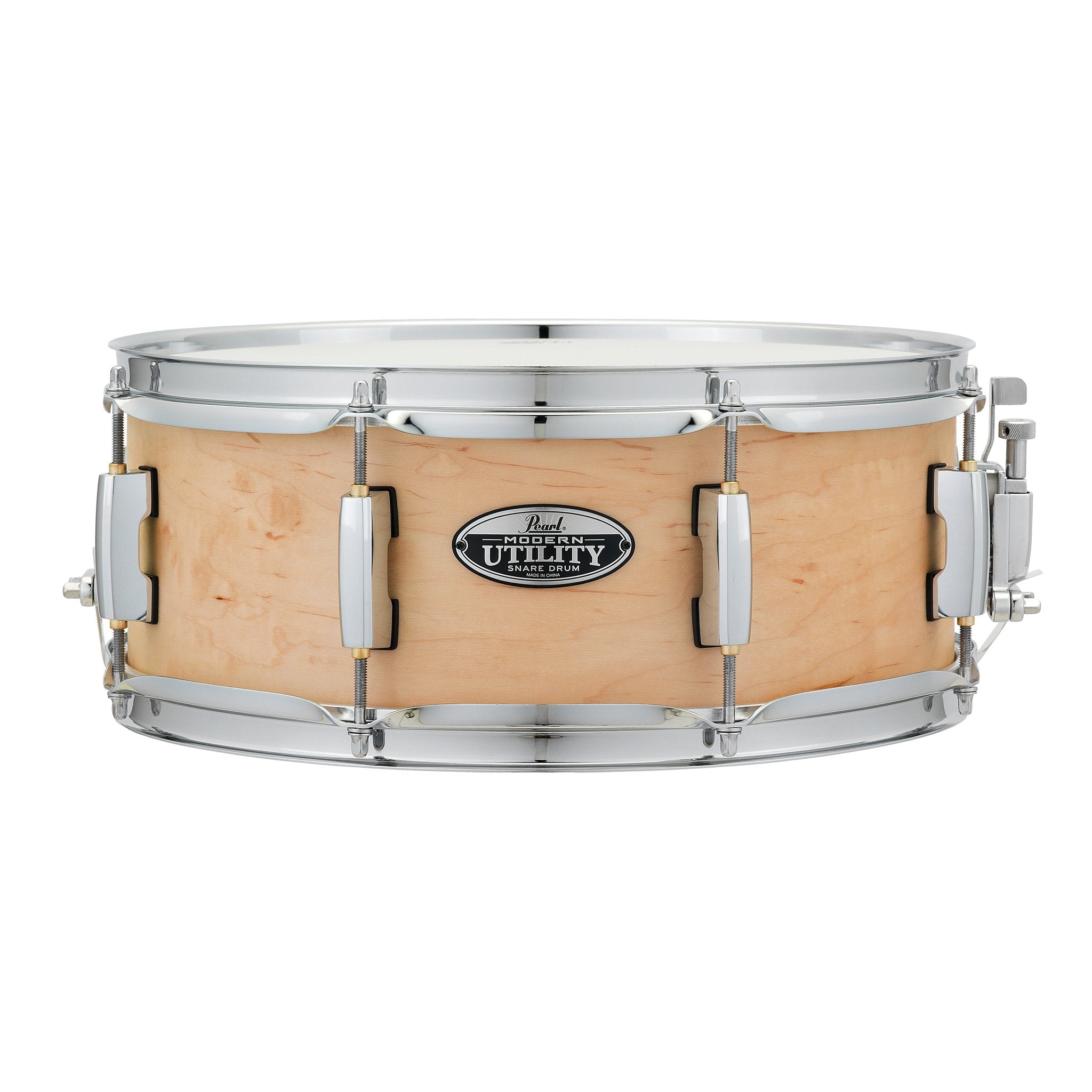 Pearl Modern Utility Maple Snare Drum - 14" x 5.5" - Natural Maple - Image 1