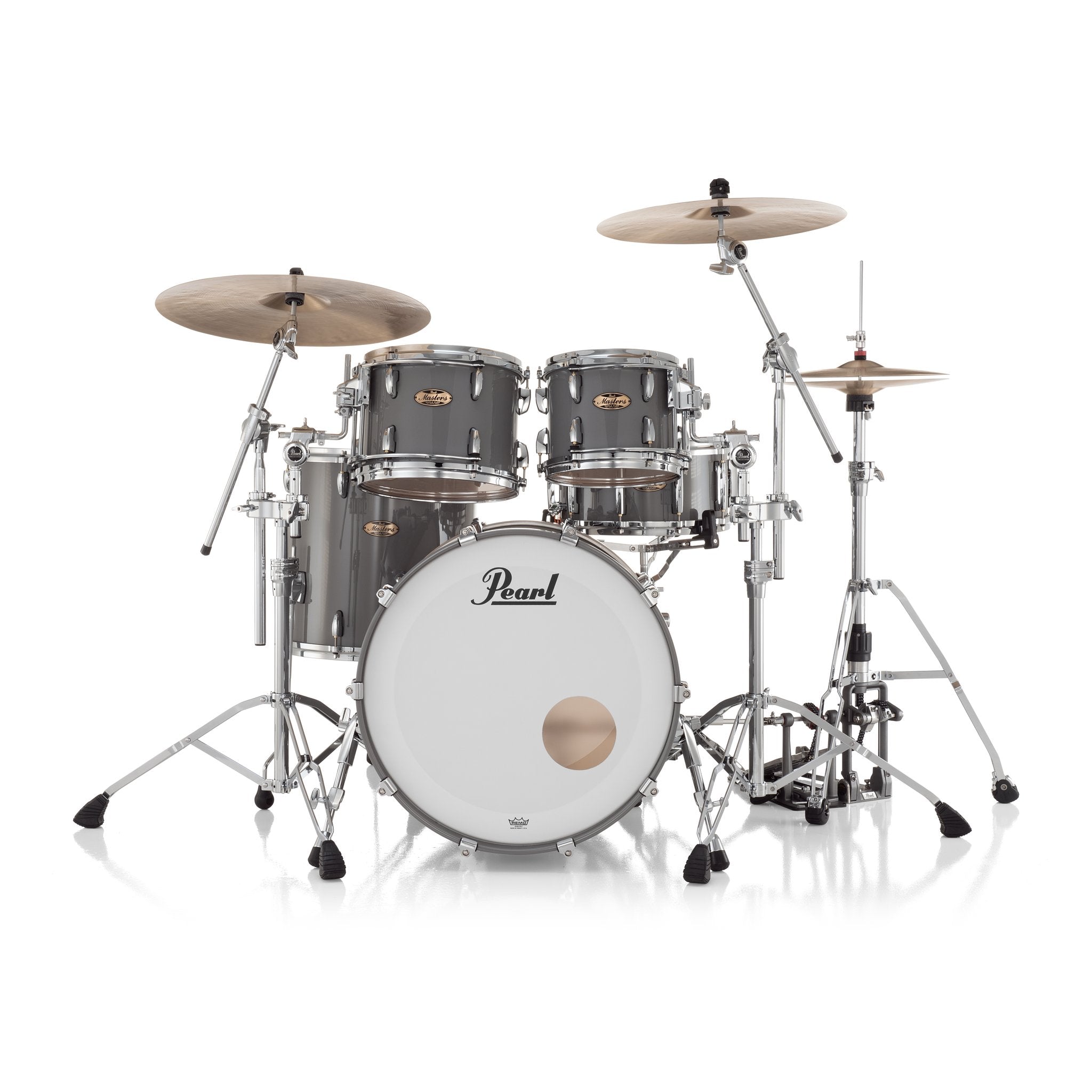 Pearl Masters Maple Pure 4-piece Shell Pack With Gyrolock L Tom Mount - 22" Bass Drum - Image 2