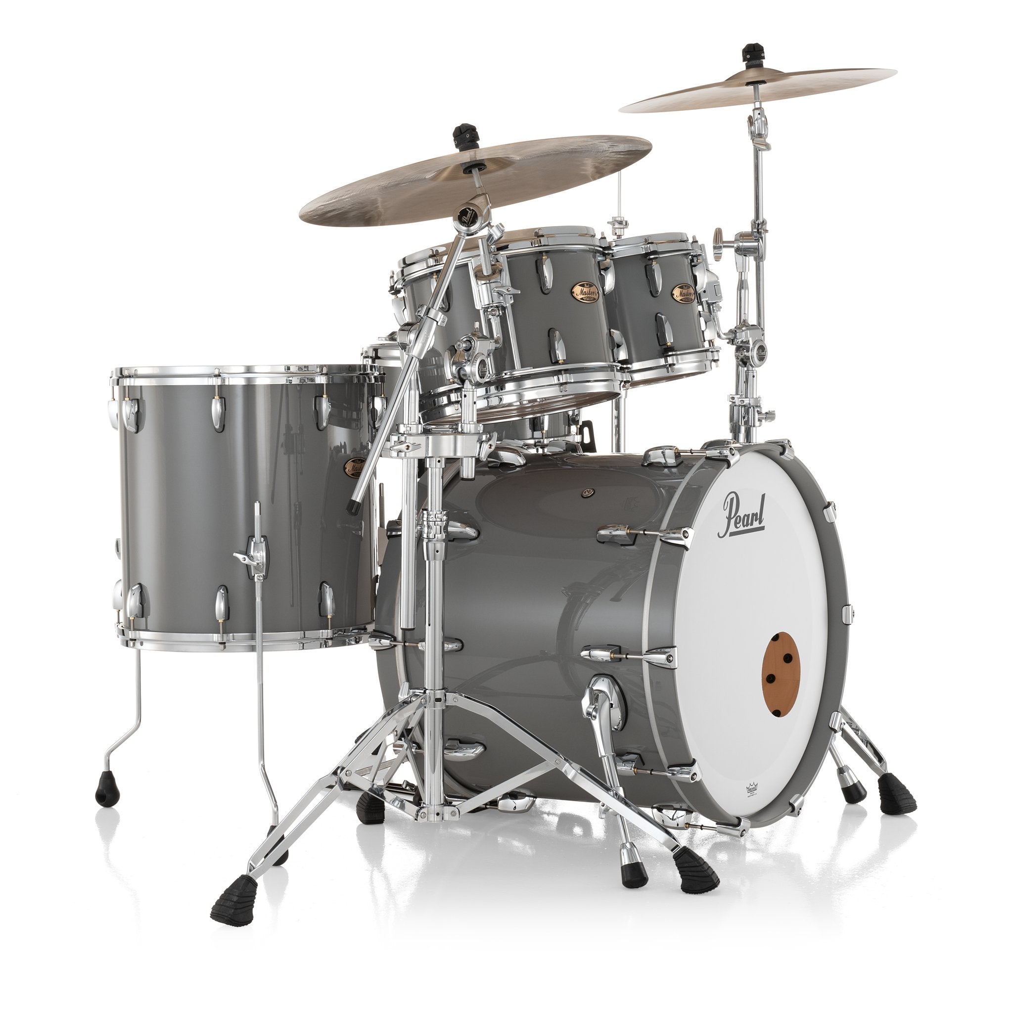 Pearl Masters Maple Pure 4-piece Shell Pack With Gyrolock L Tom Mount - 22" Bass Drum - Image 1