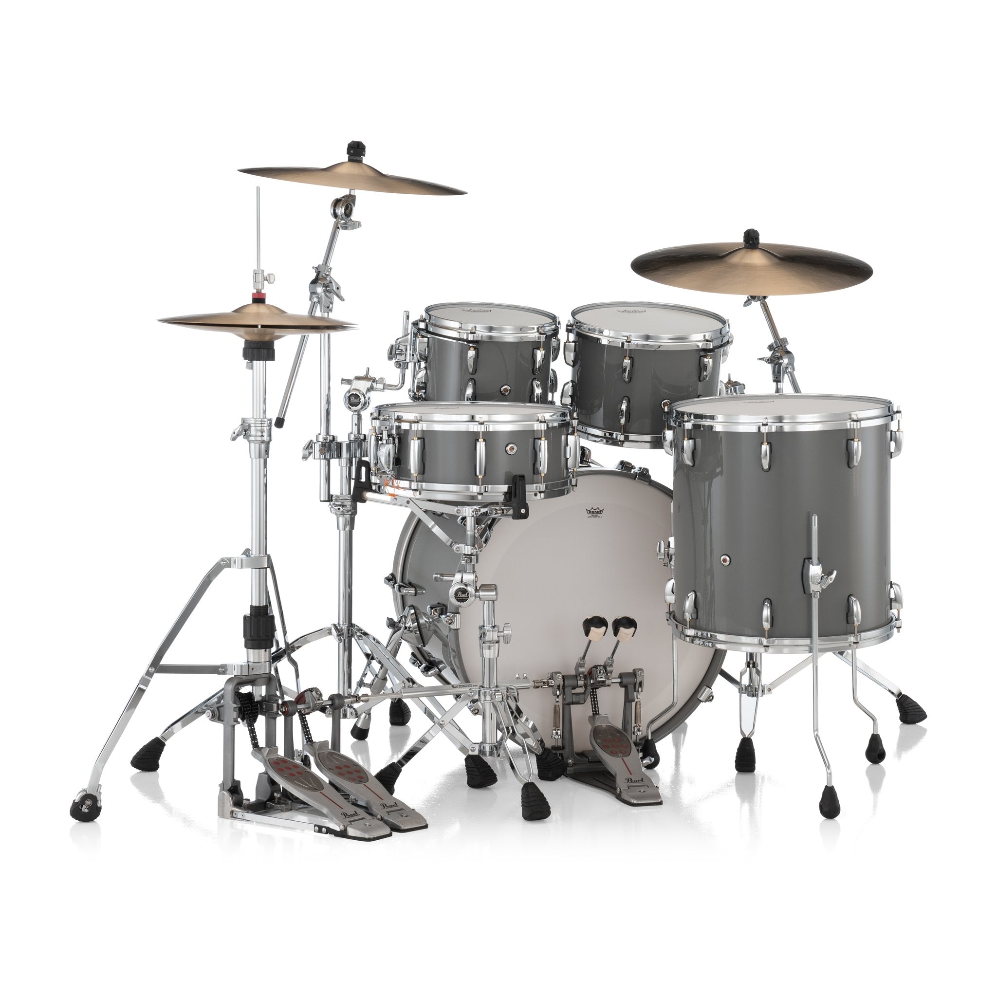 Pearl Masters Maple Pure 4-piece Shell Pack With Gyrolock L Tom Mount - 22" Bass Drum - Image 13