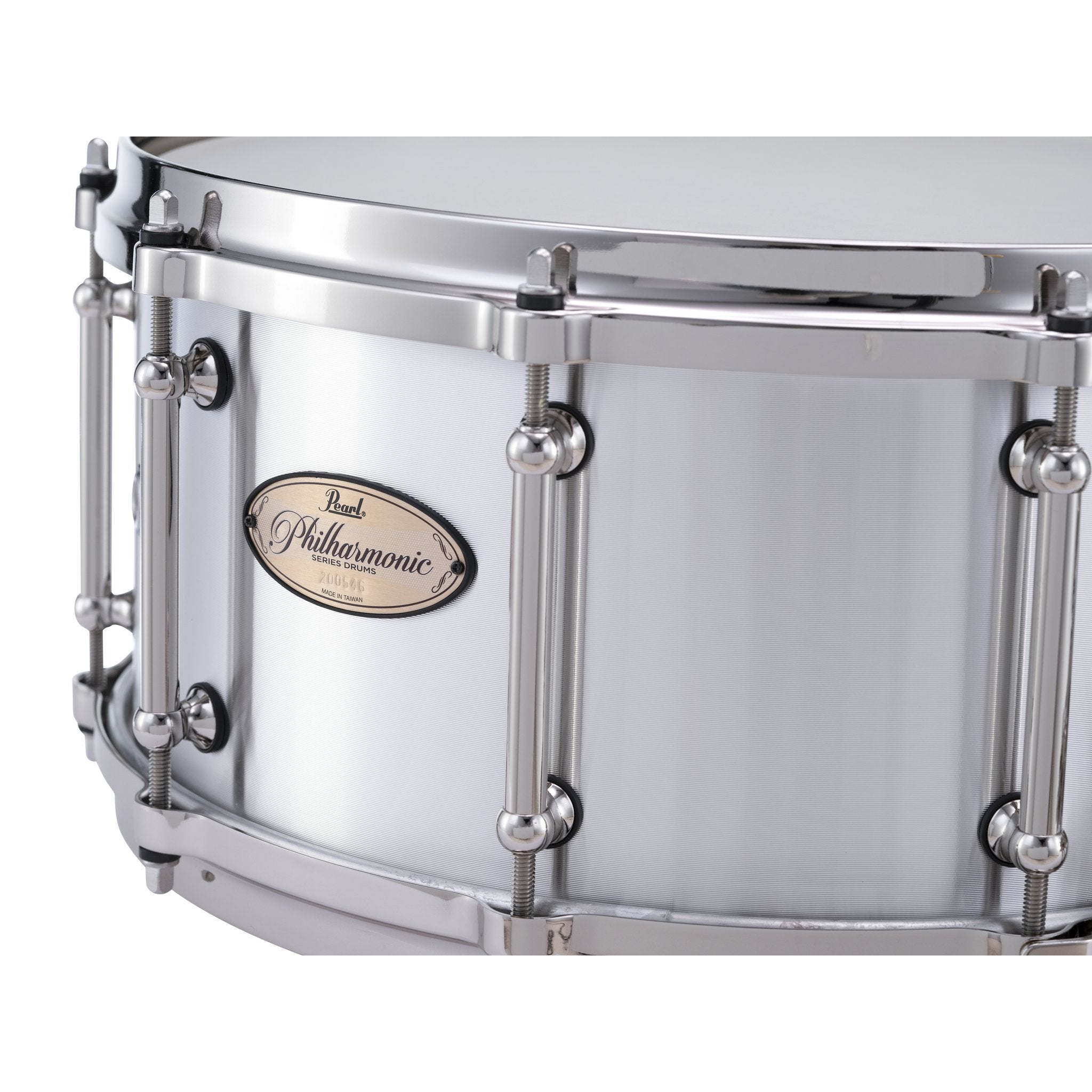 Pearl Philharmonic Cast Aluminum Concert Snare Drum - 14" x 5" - Image 3