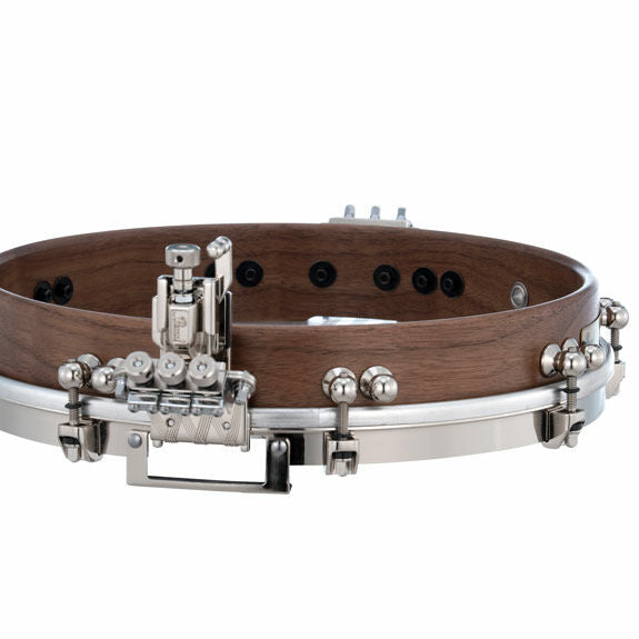 Pearl Philharmonic Concert Snare Drum - Pancake Solid Shell Walnut 13x2.5, Rounded Bearing Edges