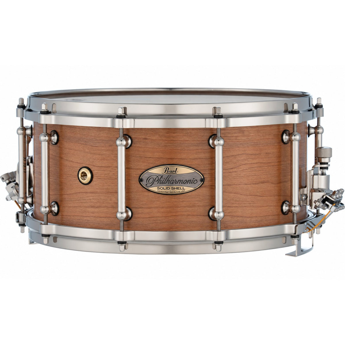 Pearl Philharmonic Concert Snare Drum Solid Shell Cherry 14x6.5 Fully Rounded Bearing Edges No Inlay PHSC1465R/N1000