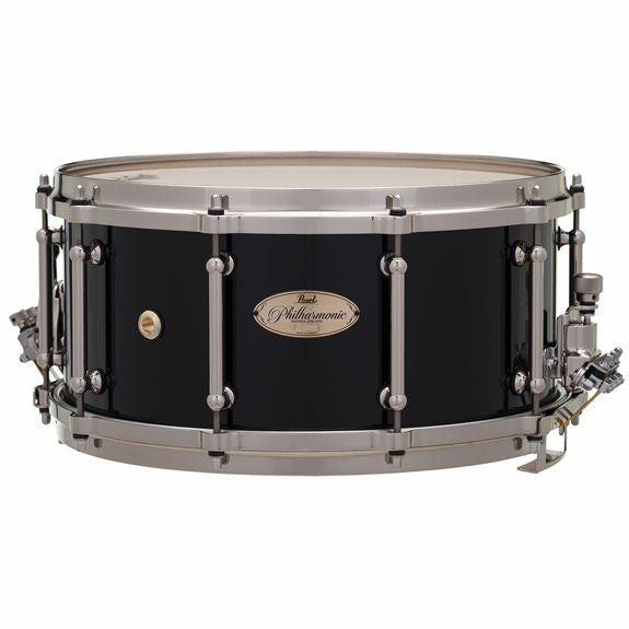 Walnut Lacquer - Pearl Philharmonic Concert Snare Drum  - Maple 14x6.5