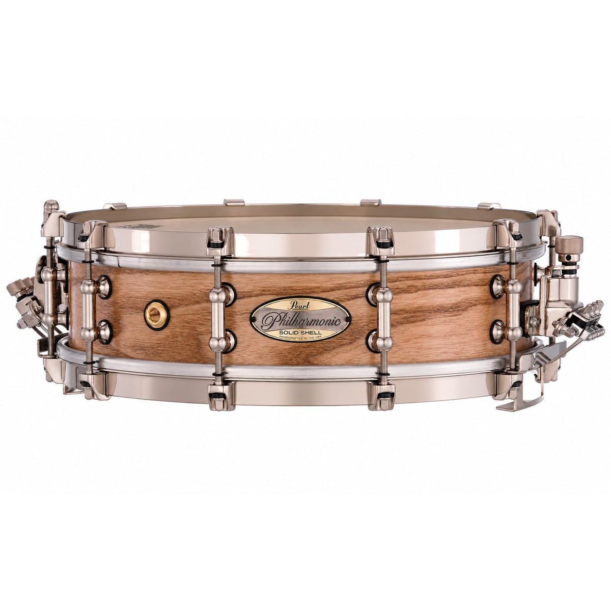 Pearl Philharmonic Solid Shell Ash Concert Snare Drum 14x4 Fully Rounded Bearing Edges No Inlay PHSA1440R/N1000