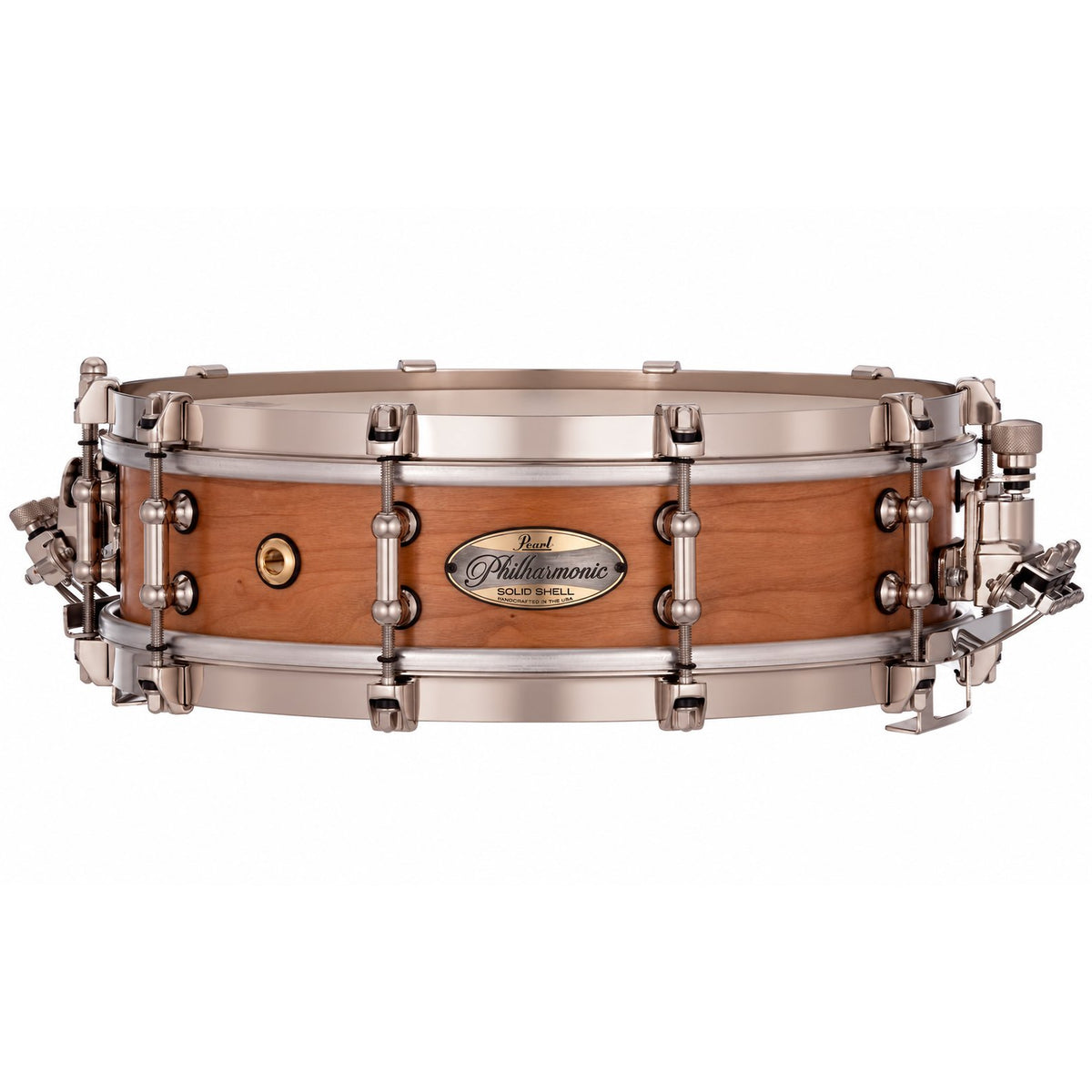 Pearl Philharmonic Solid Shell Cherry Concert Snare Drum 14x4 45 Degree Bearing Edges no inlay PHSC1440/N1000