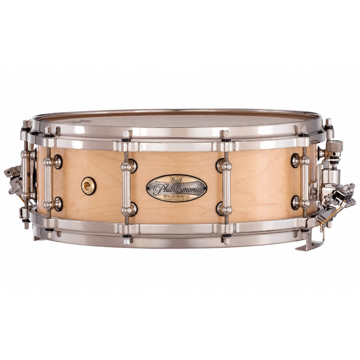 Pearl Philharmonic Solid Shell Maple Concert Snare Drum 14x5 45 Degree Bearing Edges No Inlay PHSM1450/N1000