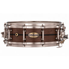 Pearl Philharmonic Solid Shell Walnut Concert Snare Drum 14x5 45 Degree Bearing Edges Ebony Single Inlay PHSW1450/N1007