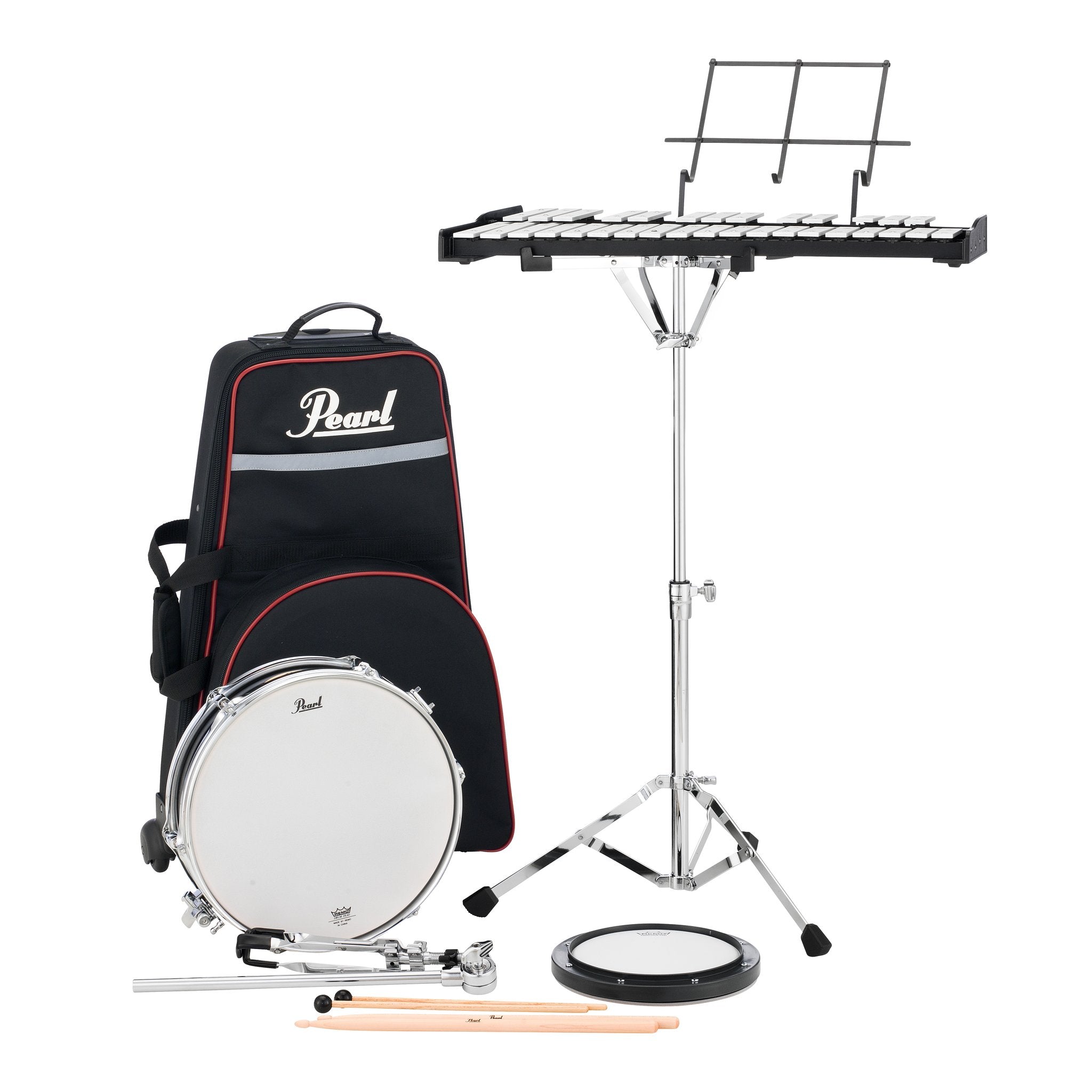 Pearl PL910C Educational Percussion Learning Center with Rolling Cart - Image 1