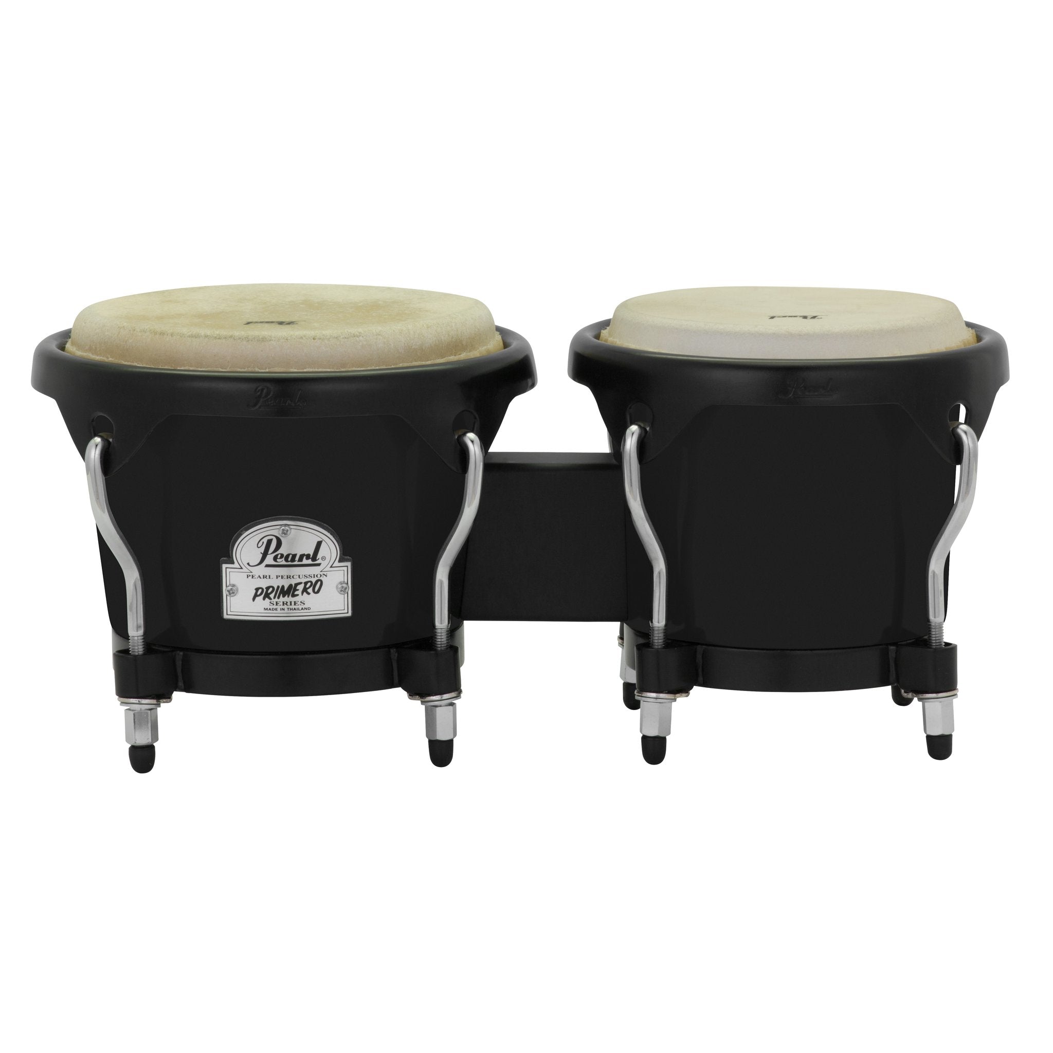 Pearl Primero Fiberglass Bongos - Bistre Black - Image 1