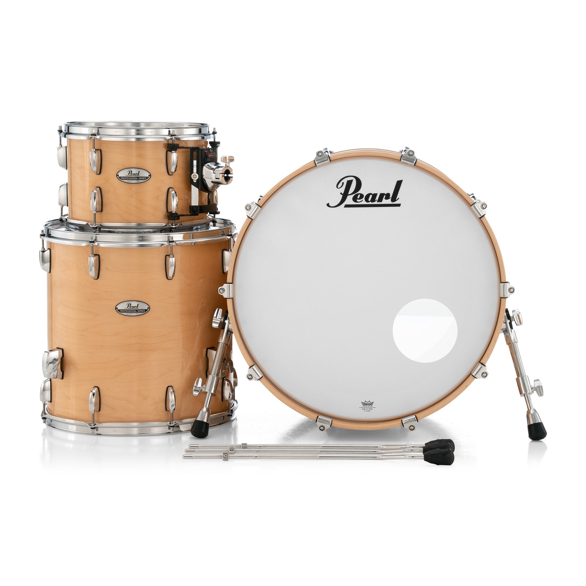 Pearl Professional 3-piece Maple Drum Set Shell Pack - 22