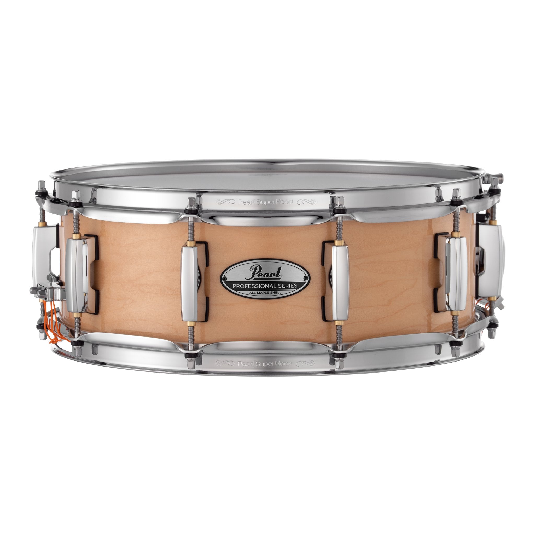 Pearl Professional Maple Snare Drum - 14" x 5" - Natural Maple - Image 1