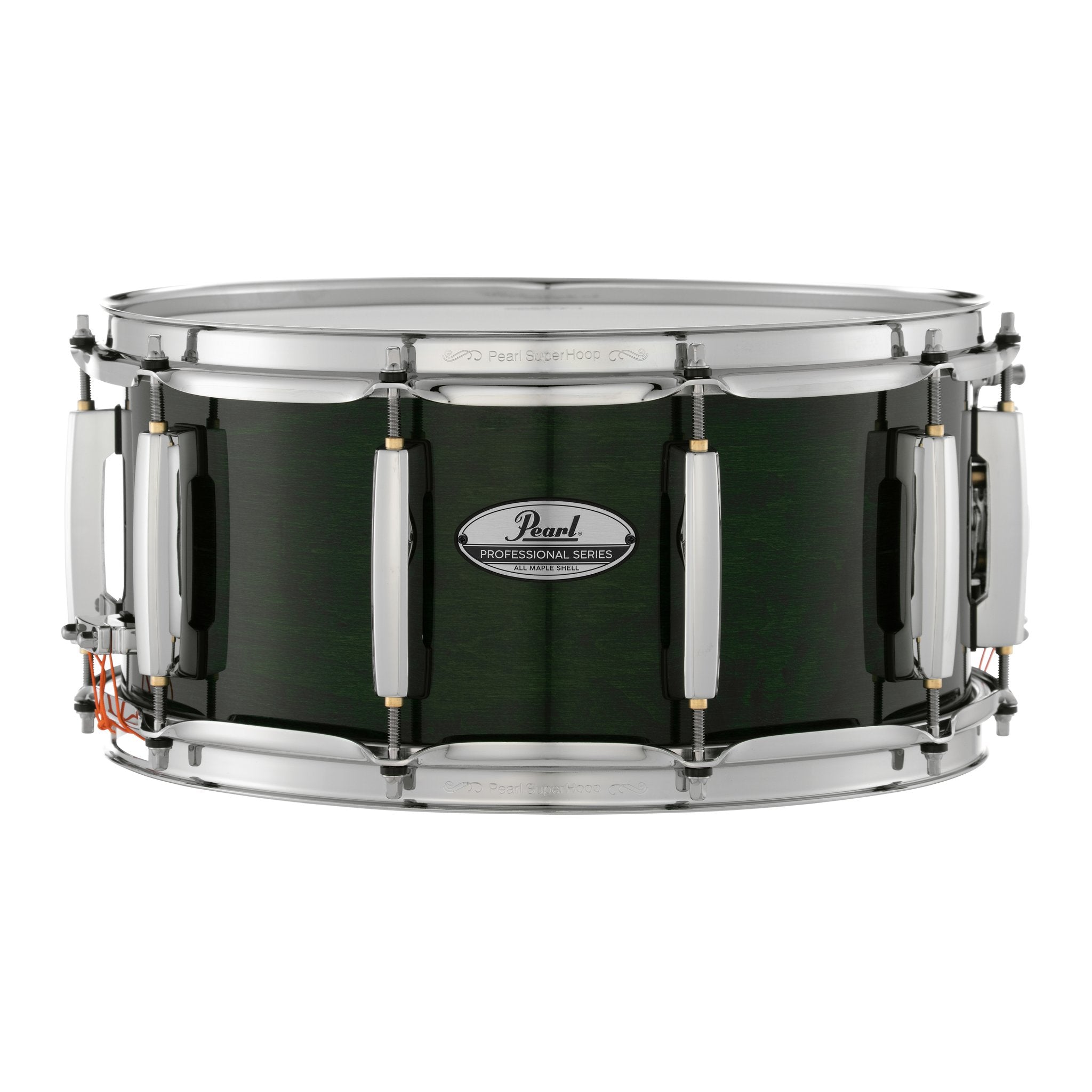 Pearl Professional Maple Snare Drum - 14" x 6.5" - Emerald Mist - Image 1