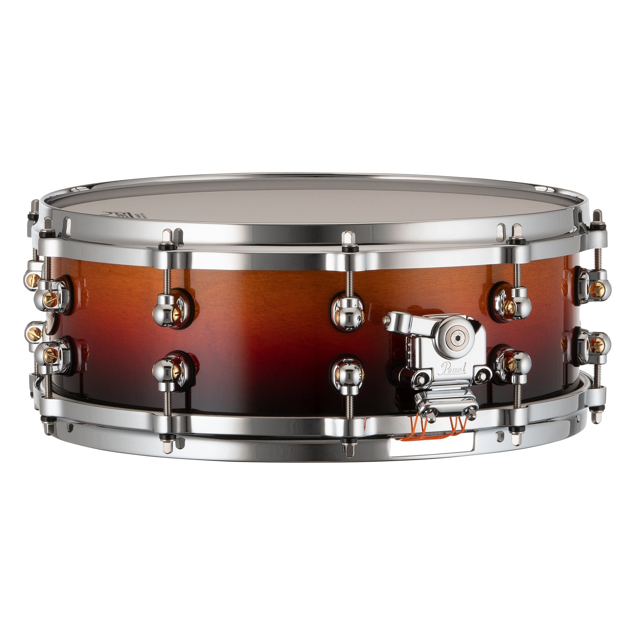 Pearl Reference One Snare Drum - 14" x 5" - Cherry Amber Fade - Image 3