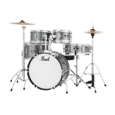 Pearl Roadshow Jr. 5-piece Drum Set with Hardware and Cymbals - 16" Bass Drum - Grindstone Sparkle - Image 1