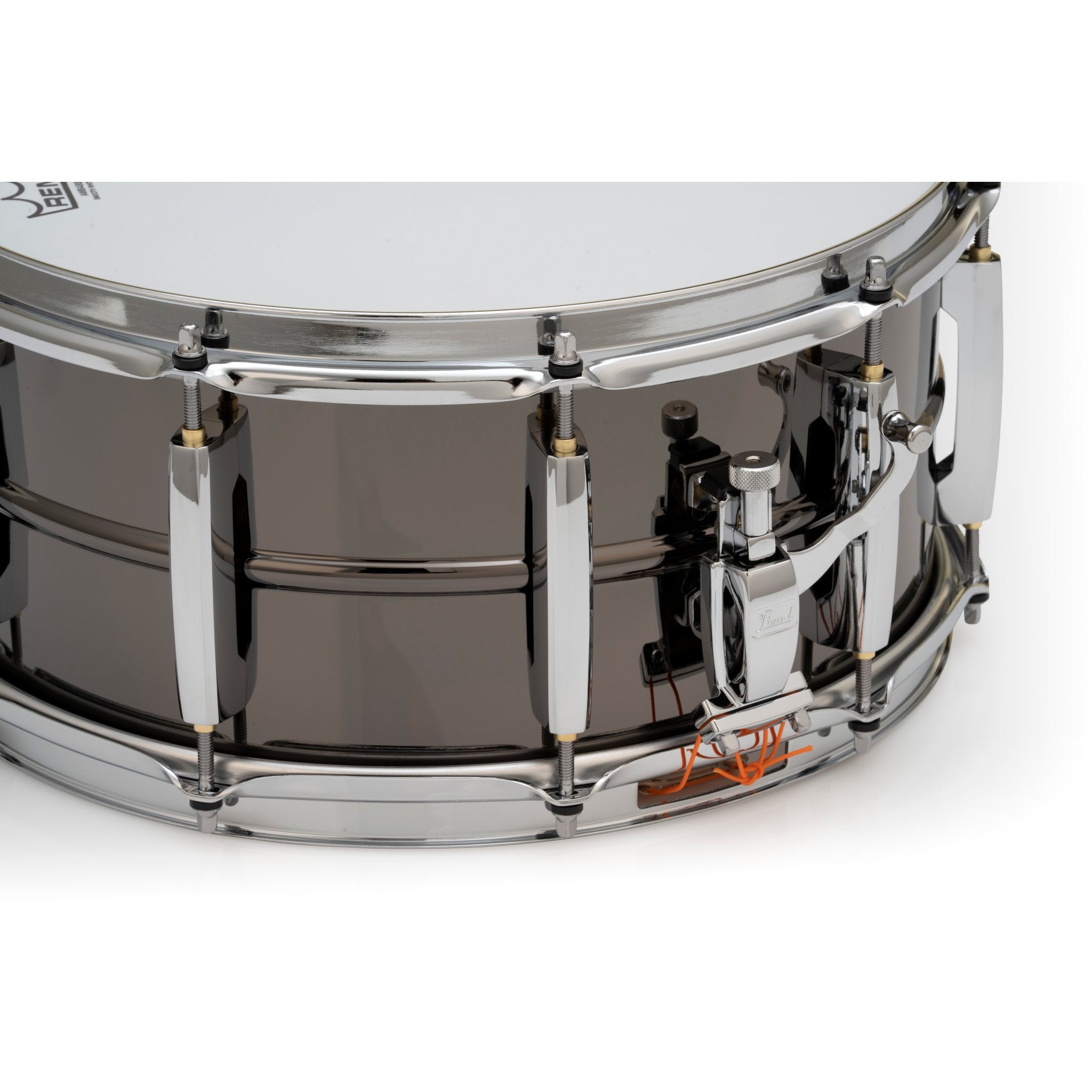 Pearl SensiTone Heritage Alloy Beaded Black Brass Snare Drum