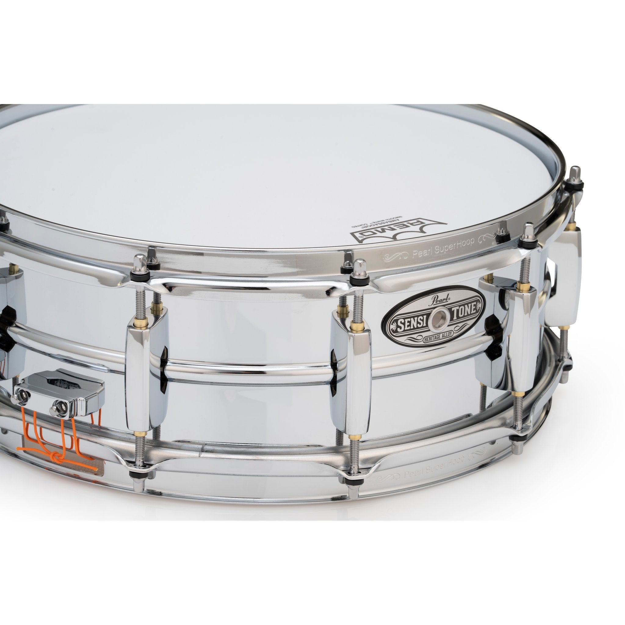 Pearl SensiTone Heritage Alloy Beaded Steel Snare Drum - 14x5 - Image 2