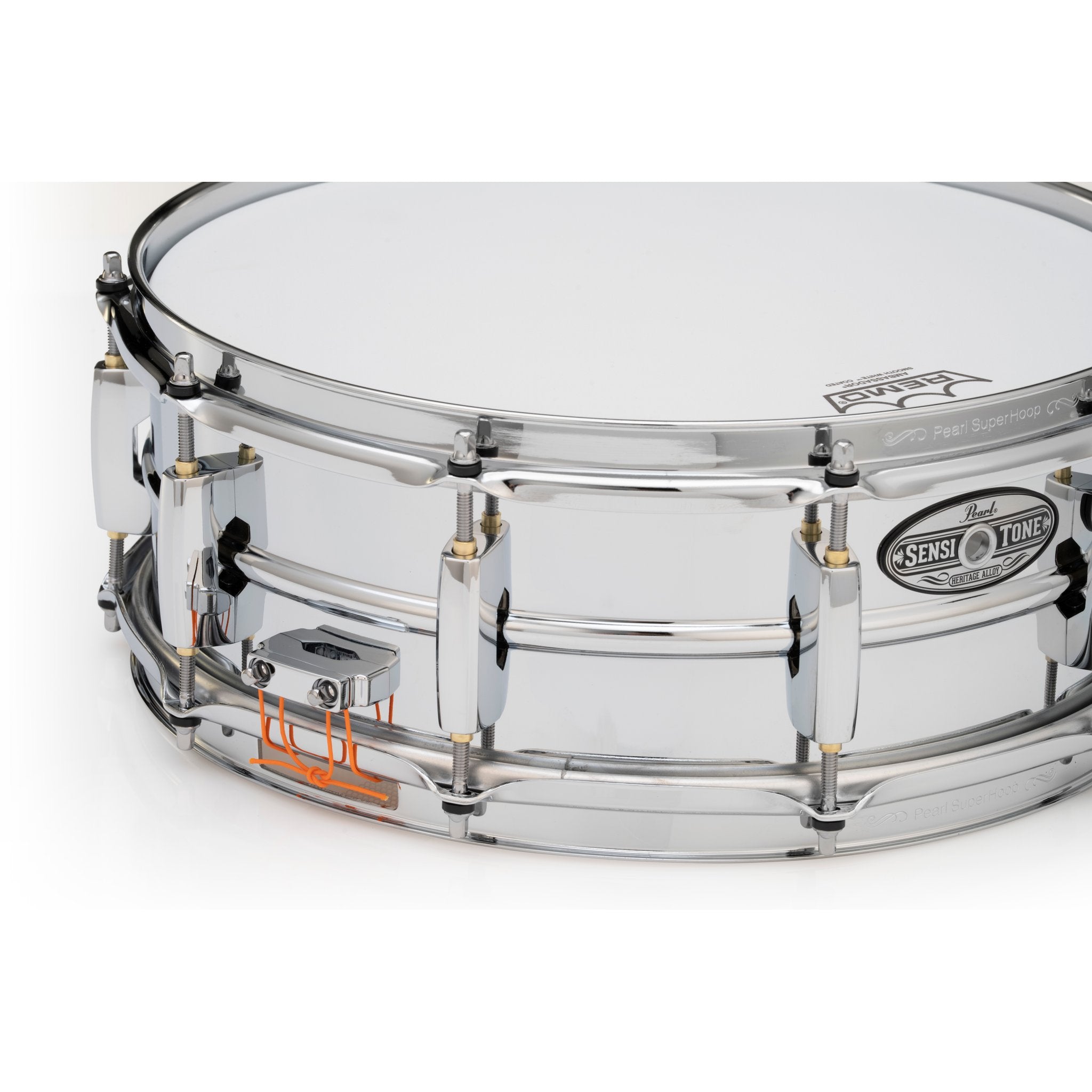 Pearl SensiTone Heritage Alloy Beaded Steel Snare Drum - 14x5 - Image 5