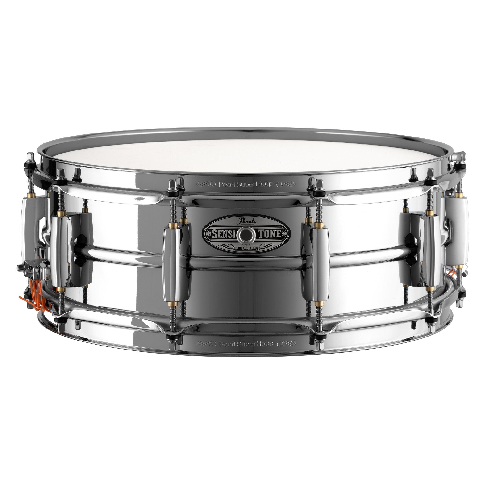 Pearl SensiTone Heritage Alloy Beaded Steel Snare Drum - 14x5 - Image 1