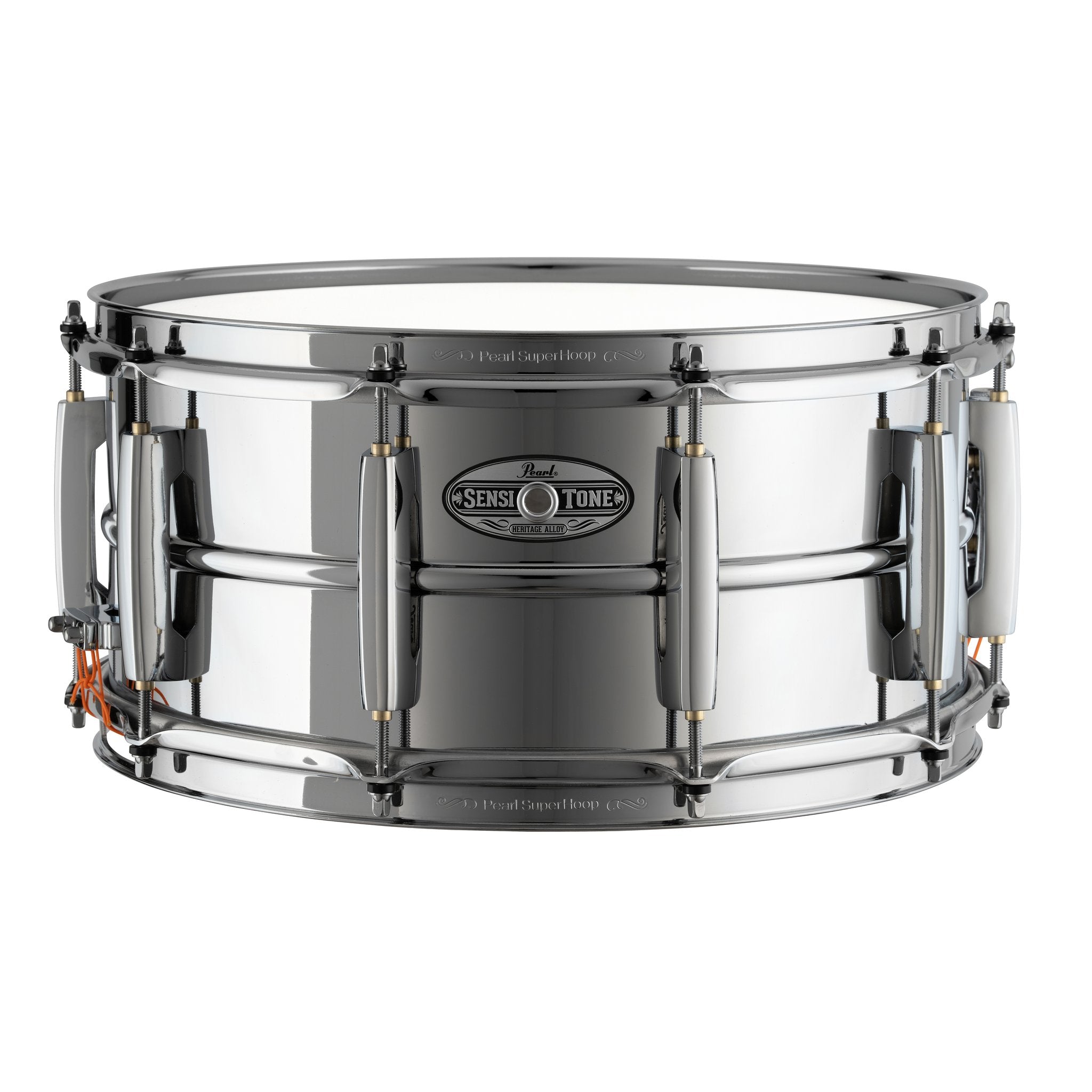 Pearl SensiTone Heritage Alloy Beaded Steel Snare Drum - 14x6.5