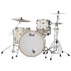 Pearl Session Studio Select 3-piece Drum Set Shell Pack - 24" Bass Drum - Nicotine White Marine Pearl - Image 1