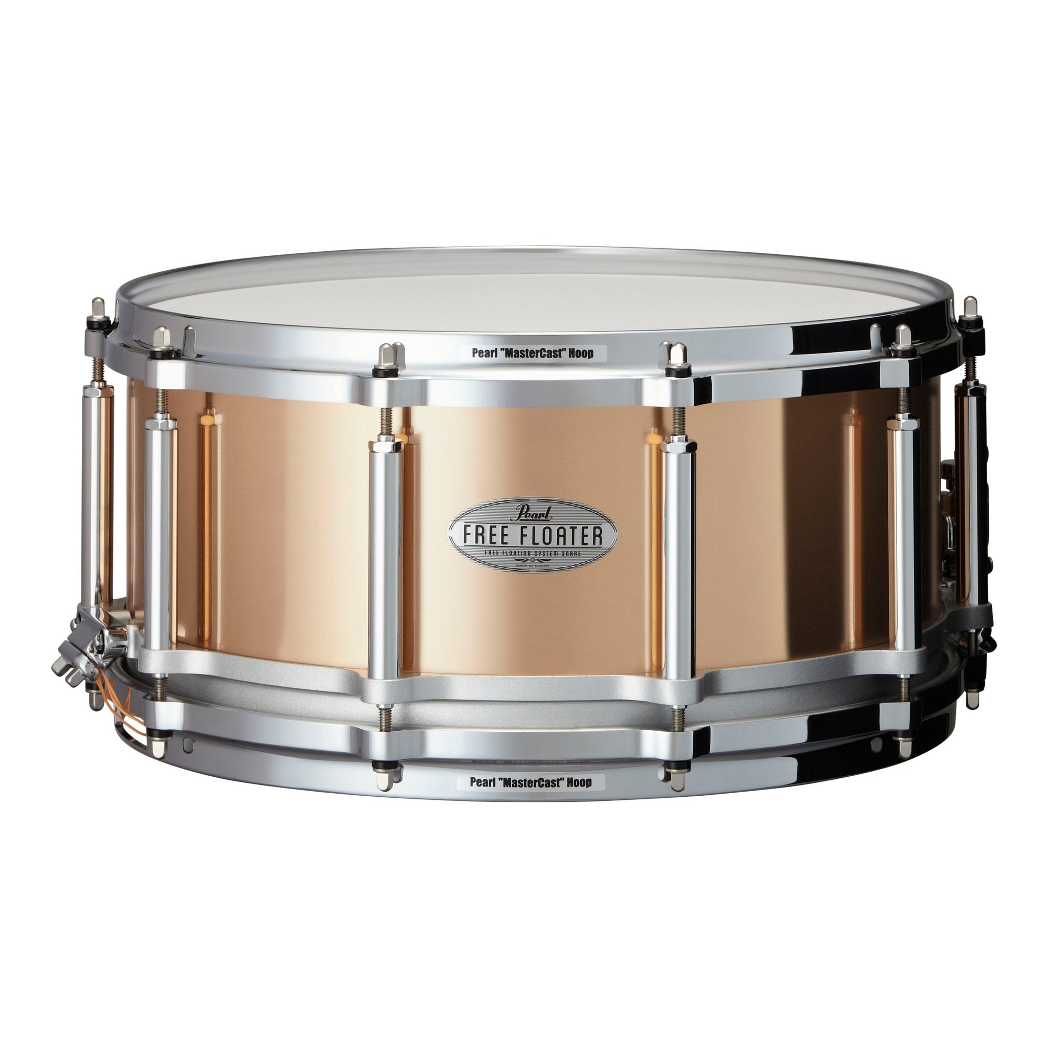 Pearl Task Specific Free Floating Phosphor Bronze Snare Drum - 14x6.5