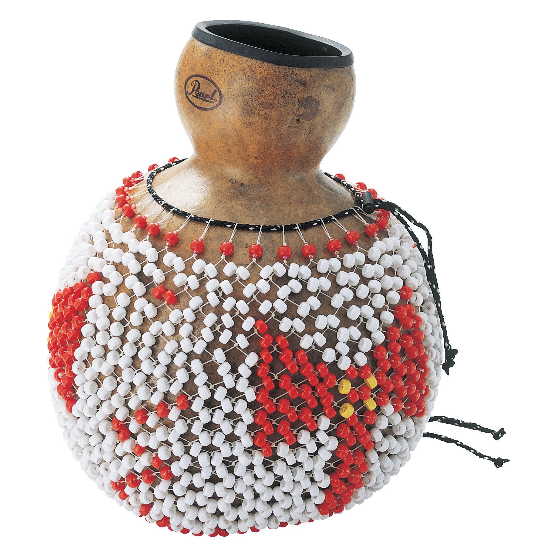 Pearl Traditional Natural Gourd Shekere - Large Caja - Image 1
