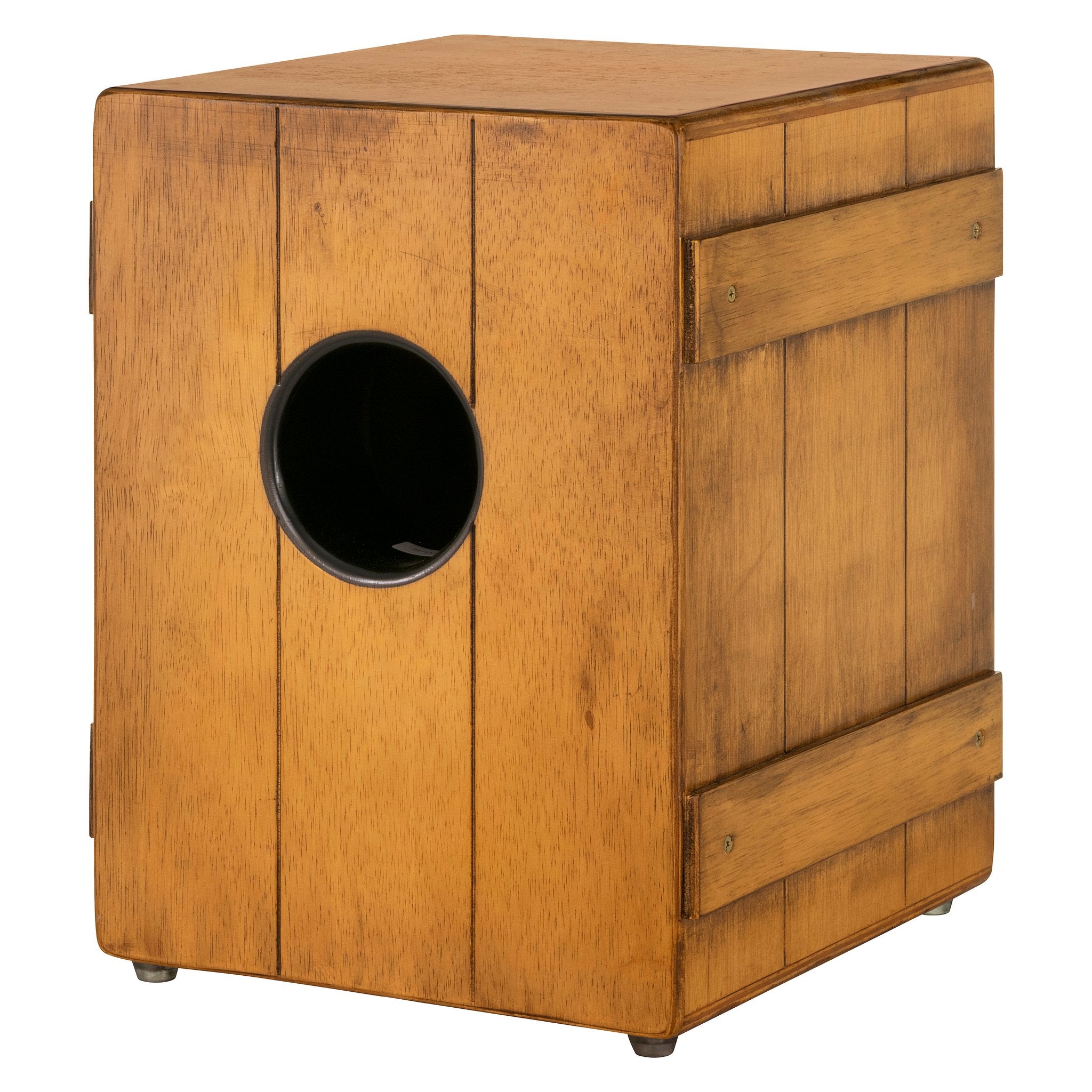 Pearl Vintage Style Crate Cajon - Coffee Graphic Finish - Image 4