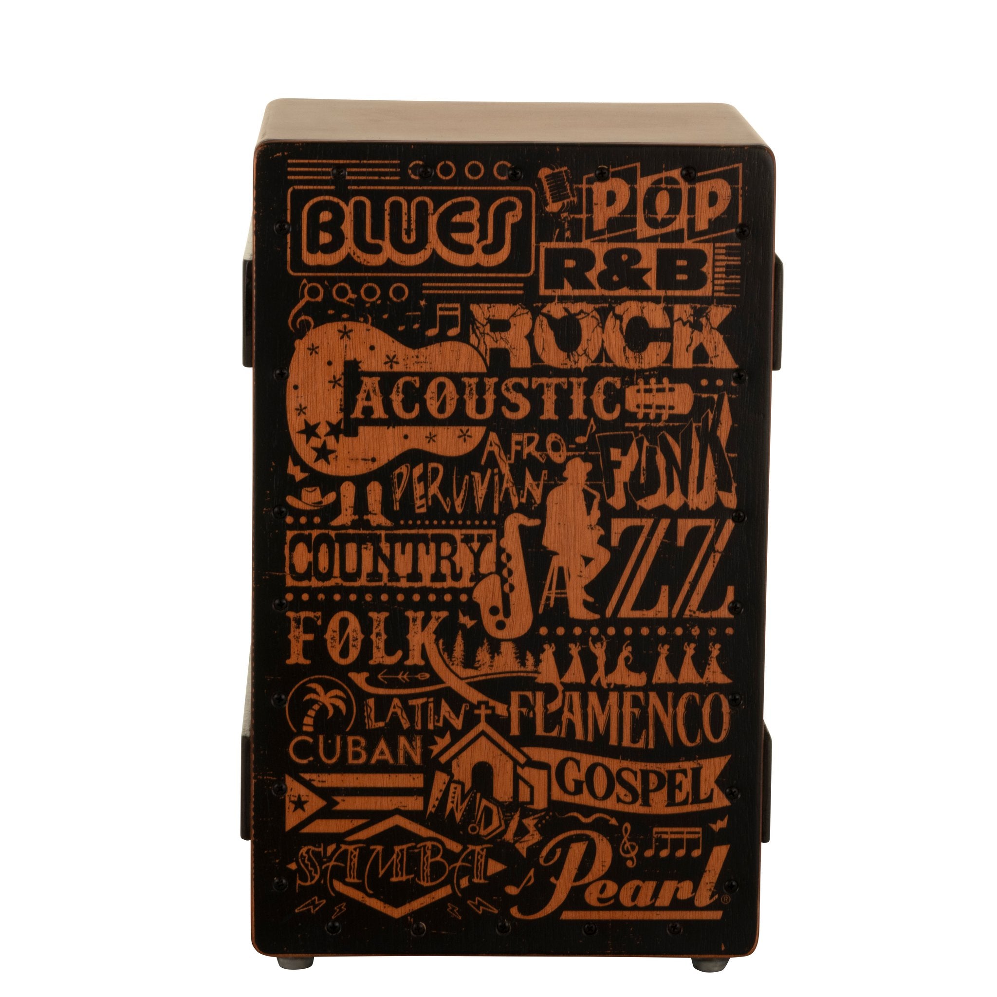 Pearl Vintage Style Crate Cajon - Genres Finish - Image 3
