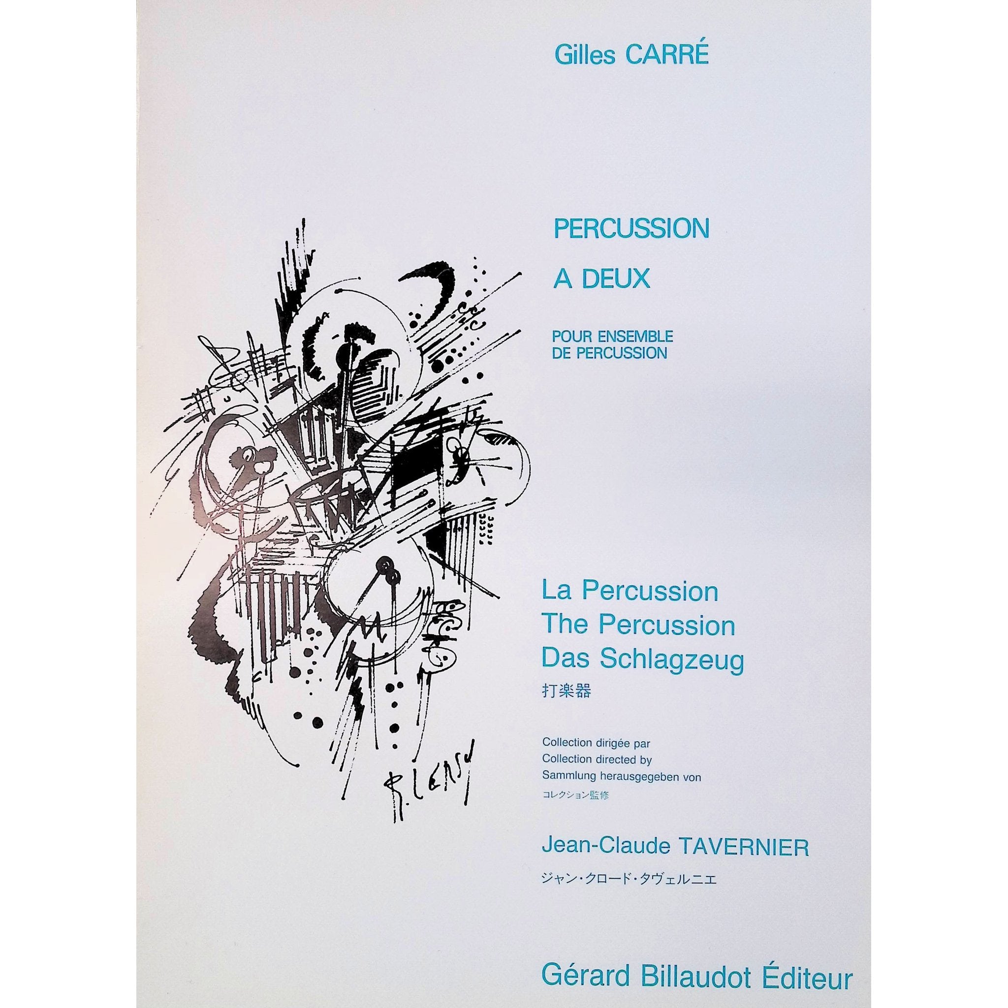 Percussion a Deux by Gillies Carre