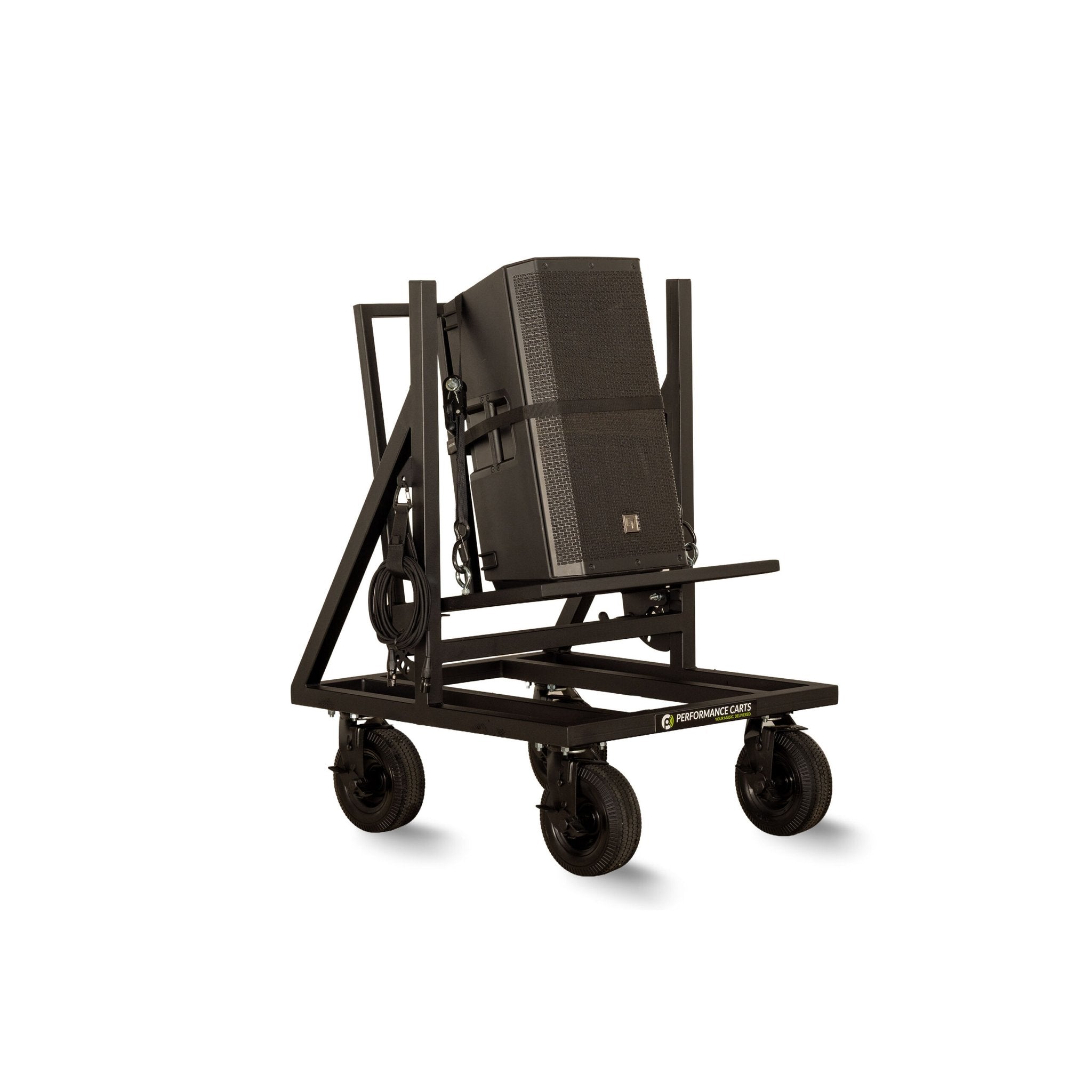 Performance Carts Single Speaker Cart PCS-100 with Speaker Tilt