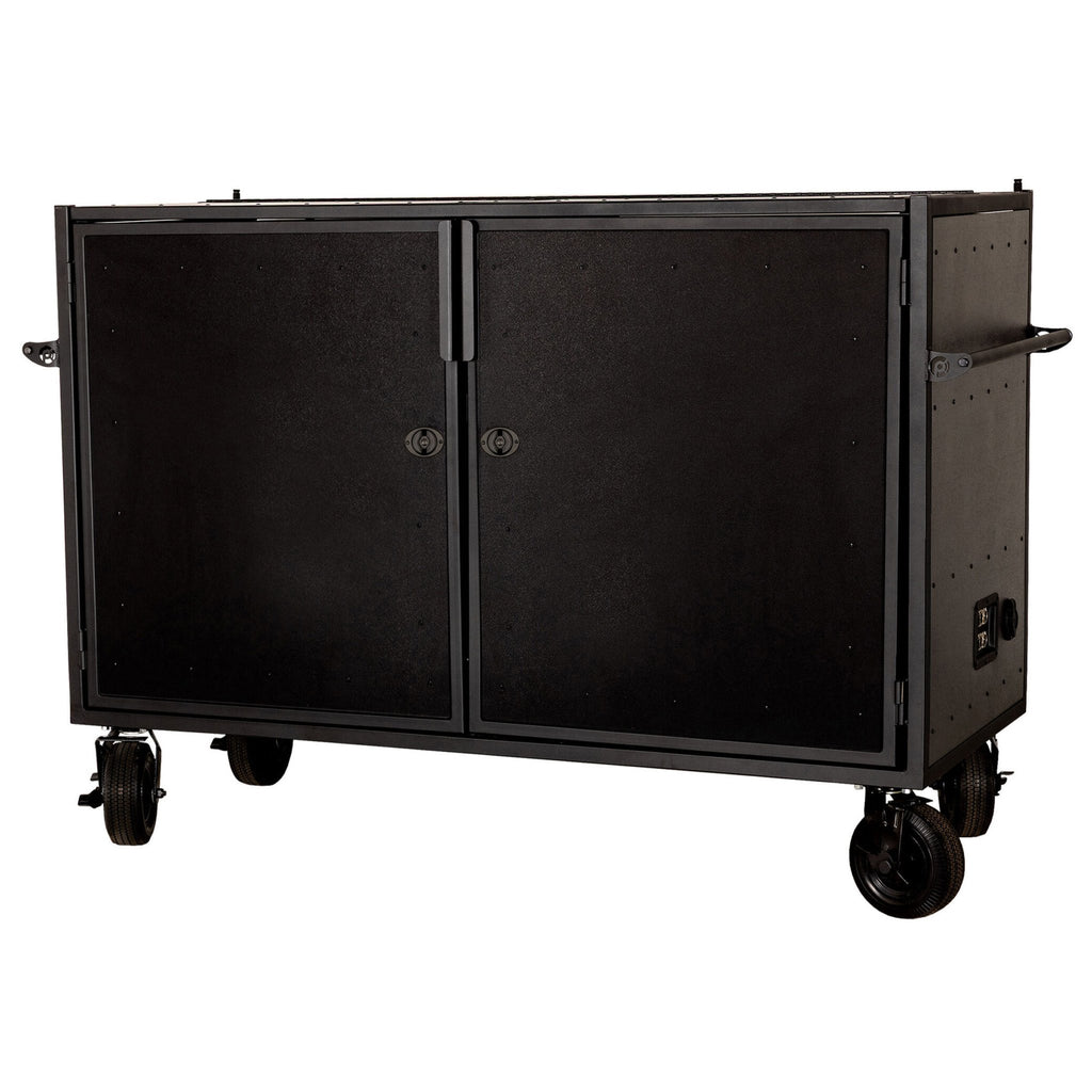 Rolling Mixing Cart Rack Performance Carts PCM-300 Triple Mixer Cart | Steve Weiss Music