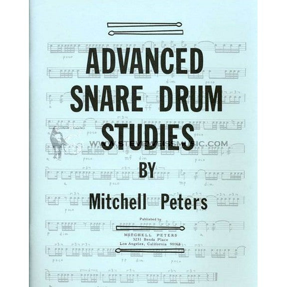 Peters-Advanced Snare Drum Studies