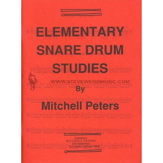 Peters-Elementary Snare Drum Studies