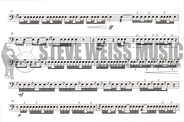 Peters-Etudes for Snare Drum