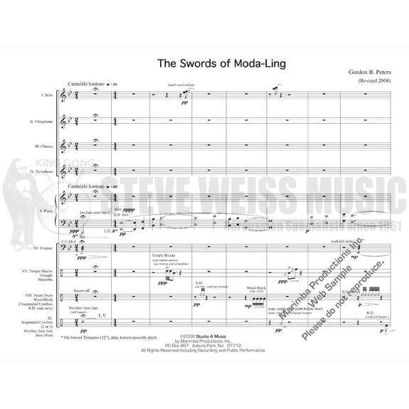 Peters-Swords of Moda-Ling, The (SP)-P/4T/B/X/C/PN OS