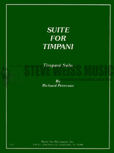 Peterson-Suite for Timpani-4T