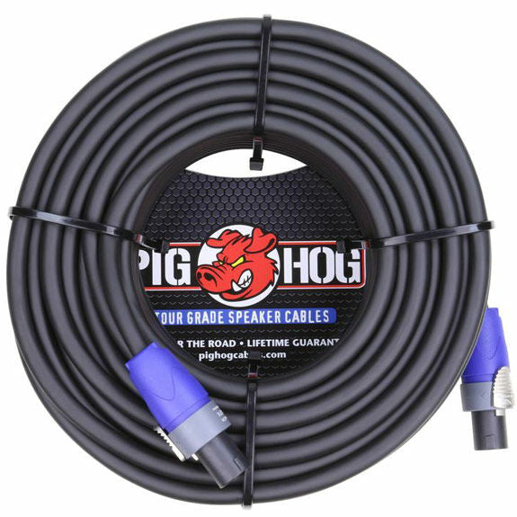 Pig Hog 50' 14 Gauge Speaker Cable speakon to speakon