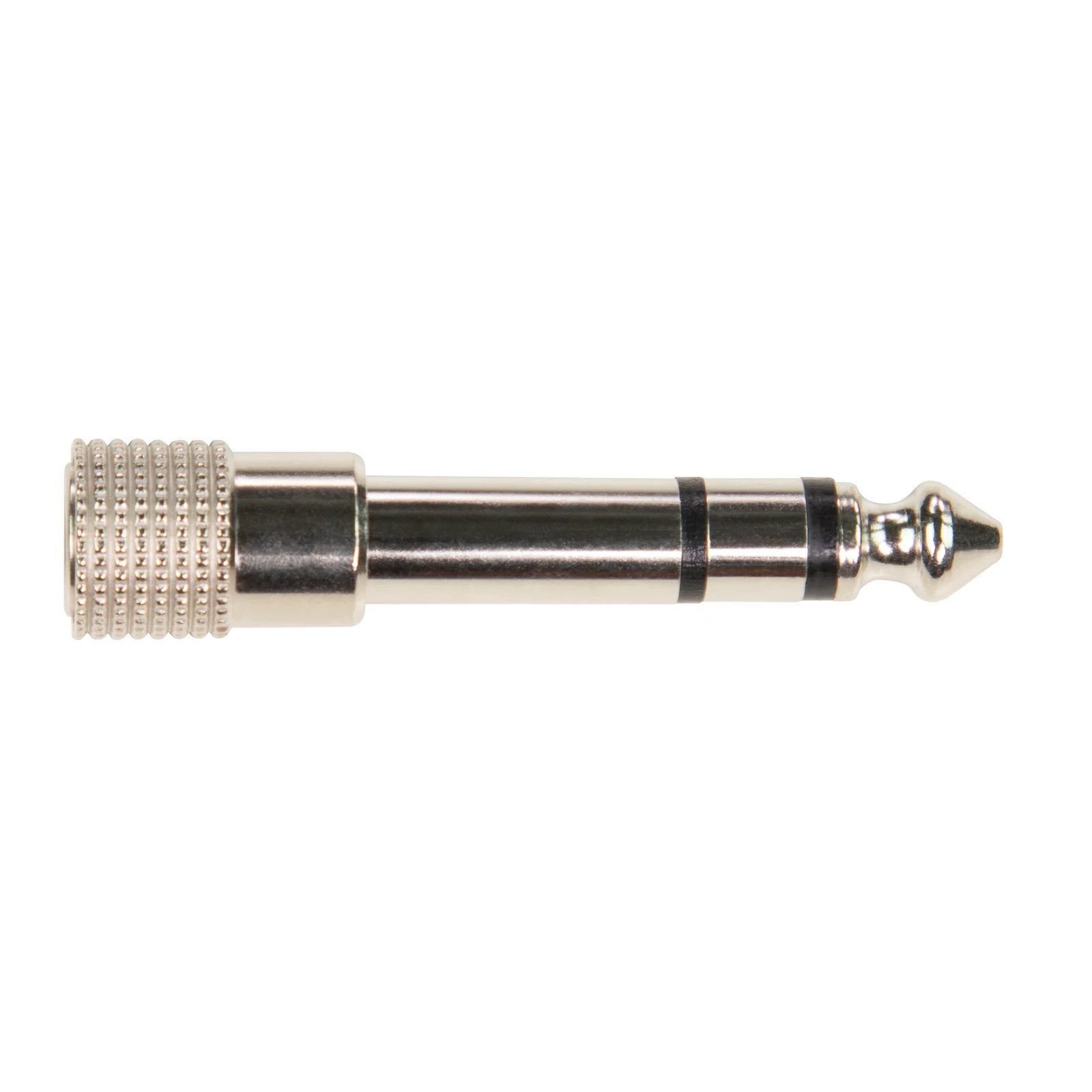 Pig Hog 3.5mm Female to 1/4" Male Stereo Adapter TRS Tip Ring Sleeve