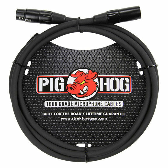 10' Pig Hog Microphone Cable - XLR