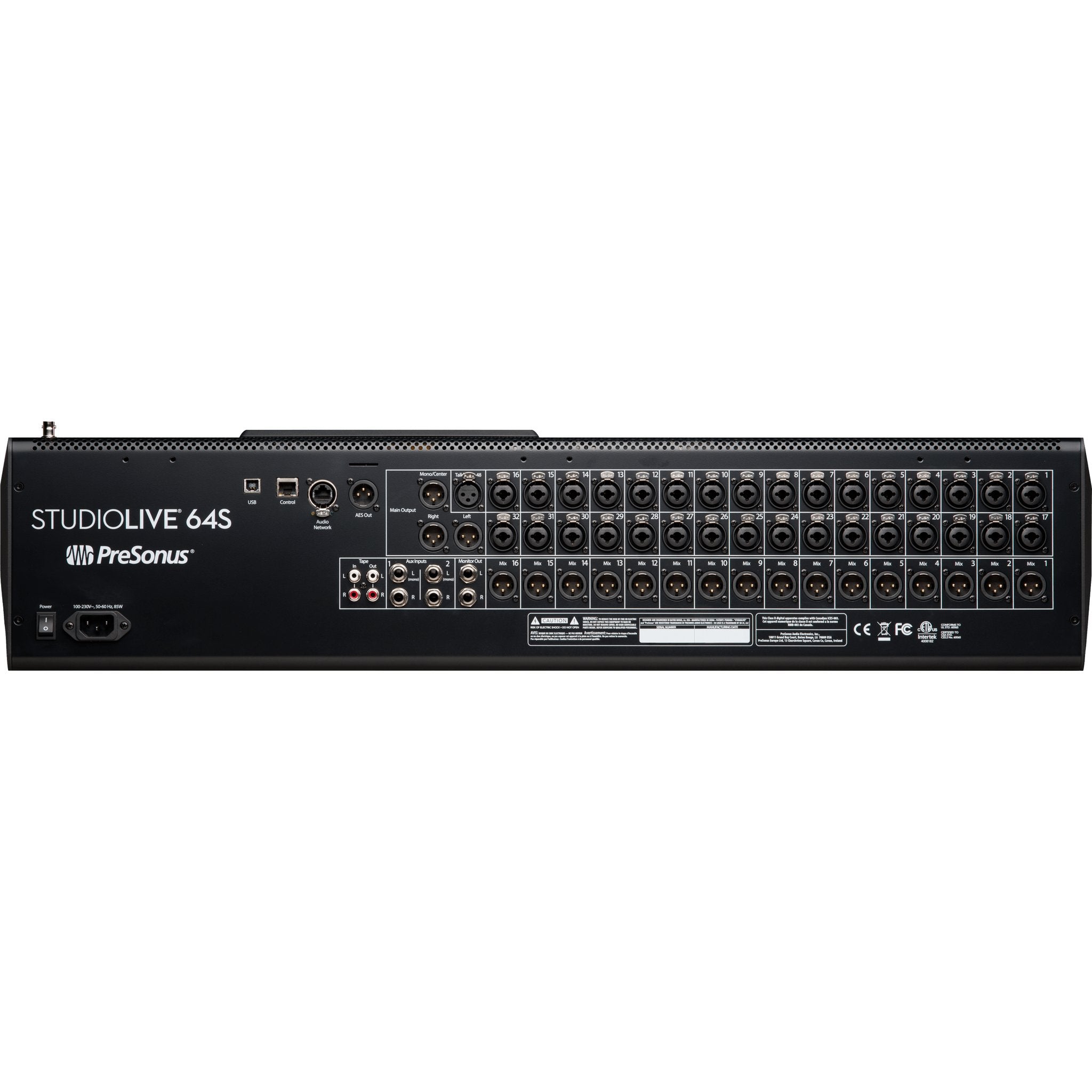 PreSonus StudioLive 64S 64 Channel Digital Mixer | Steve Weiss Music