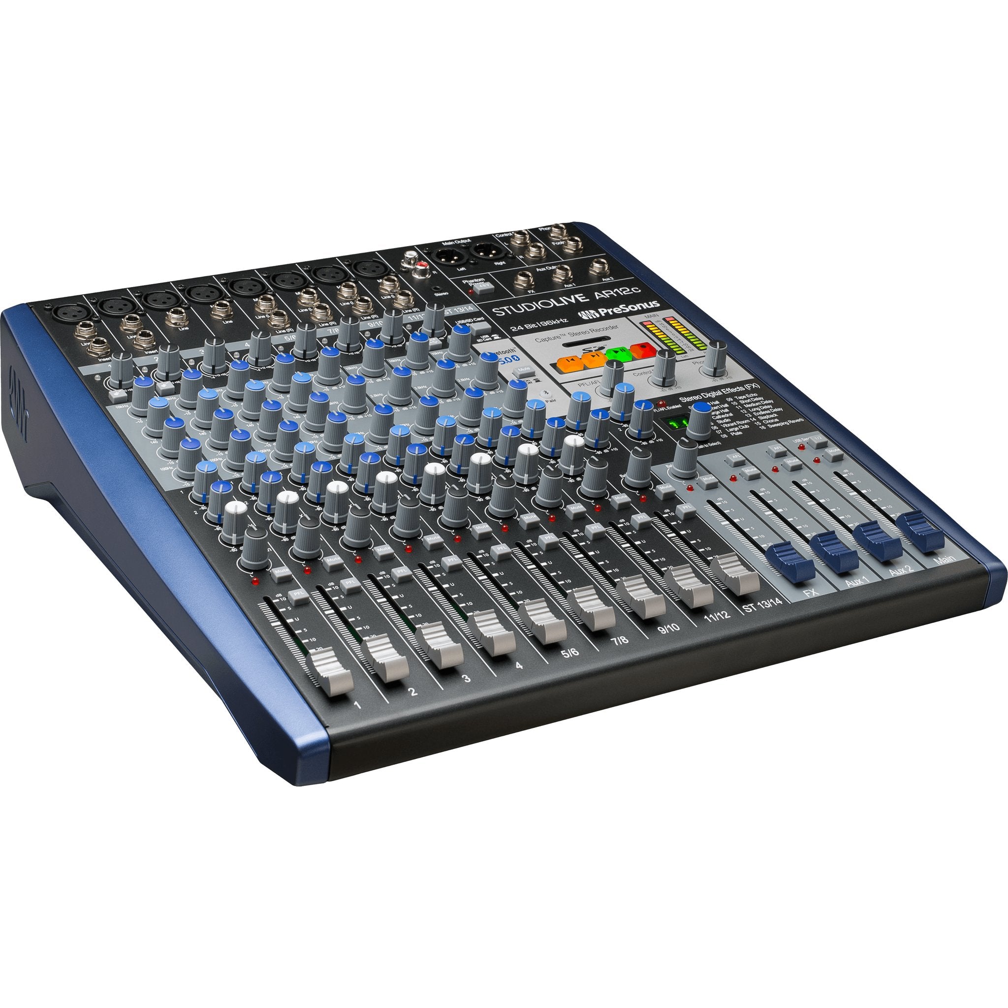 Presonus AR12c StudioLive Analog Mixer Main Channel Faders