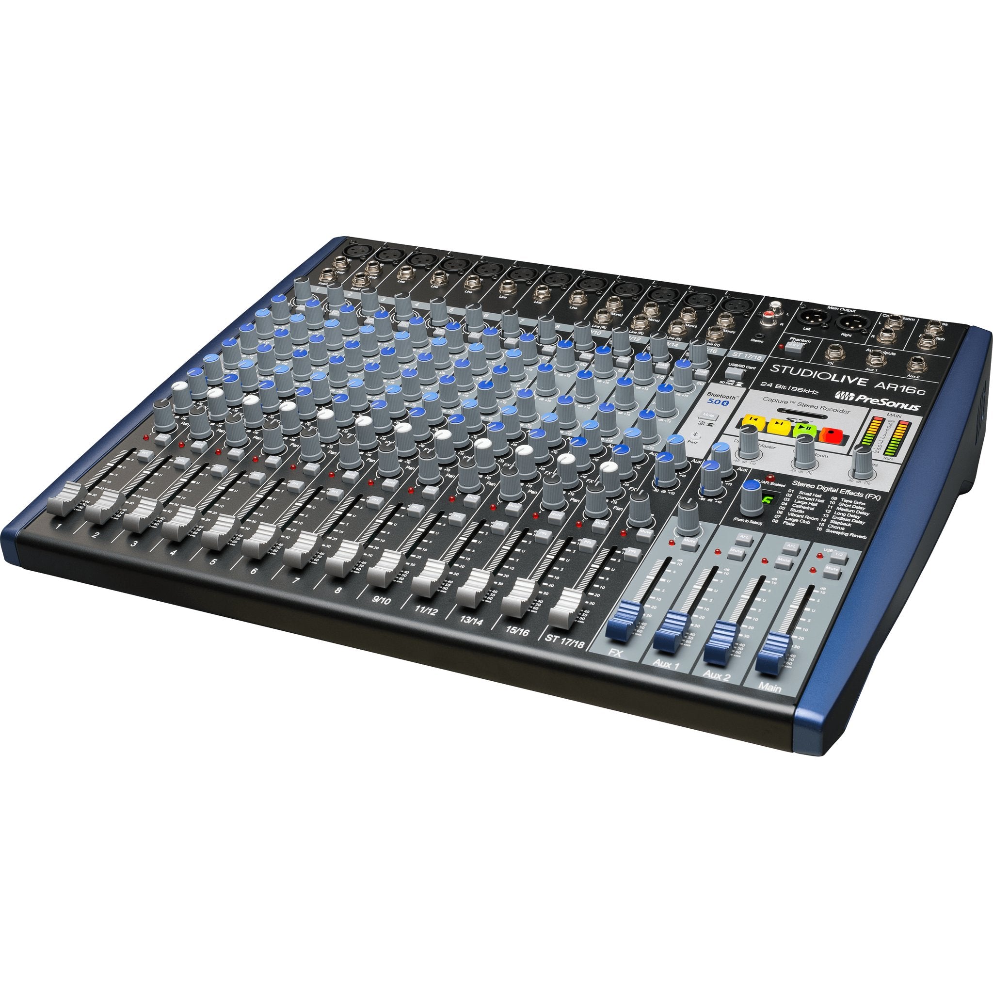 PreSonus STUDIOLIVE AR16c アナログミキサー PreSonus StudioLive AR16c 18 Channel Mixer and USB Audio Interface