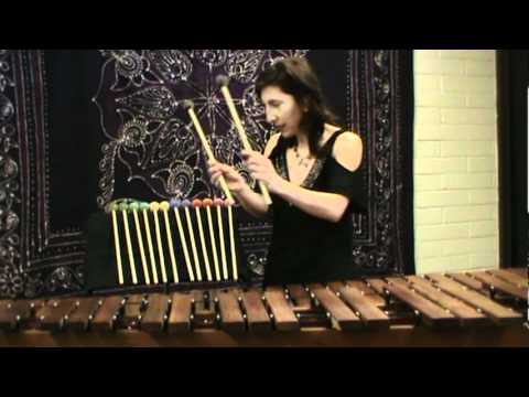 Marimba One Katarzyna Mycka KMB2 Hard Birch Mallets | Steve Weiss