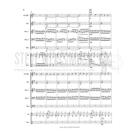Pritchard-Joy of Every Heart arr. Gottry (SP)-B/V/C/2M/BG  or BM/DS/P