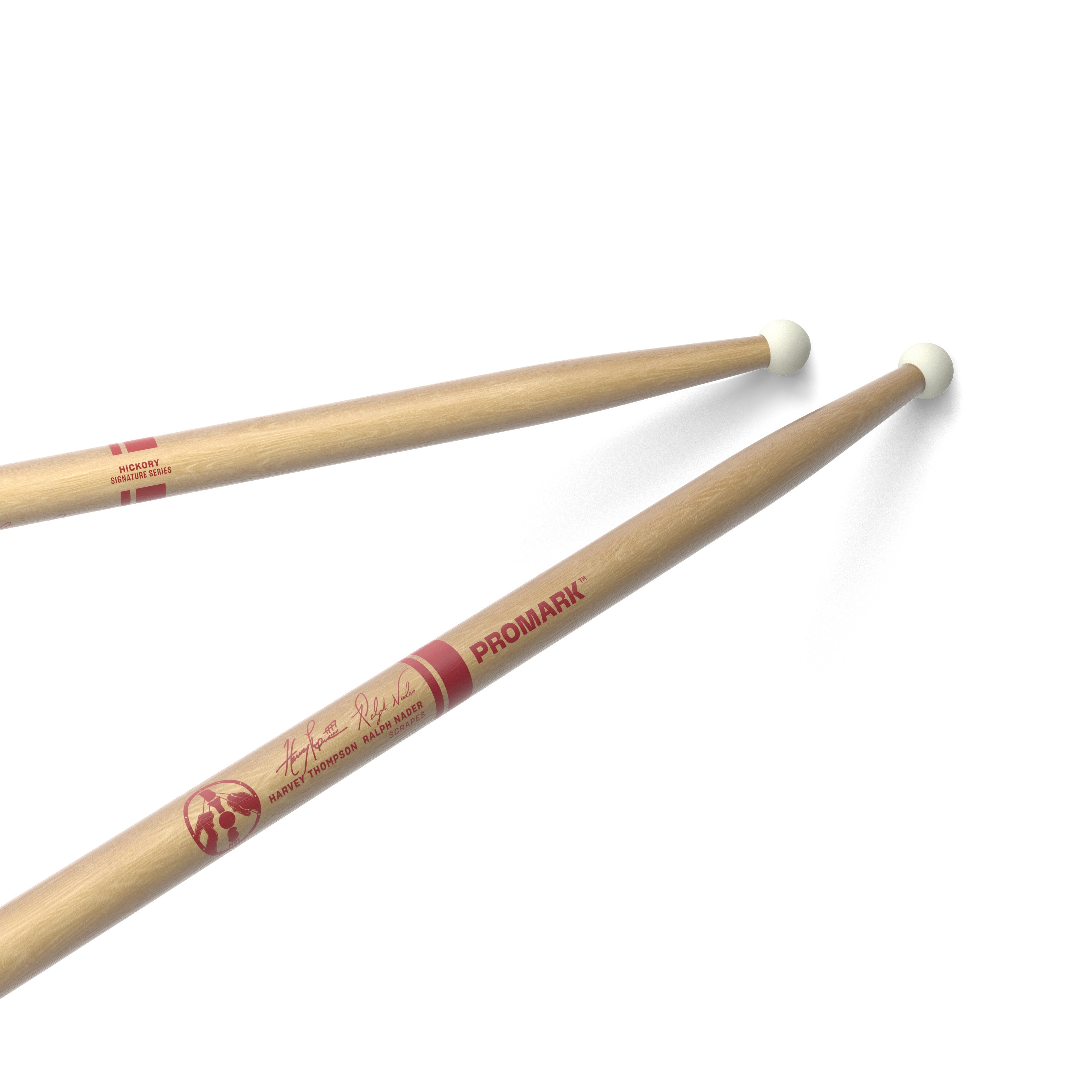 Promark BYOS Scrapes Signature Marching Drumsticks - Image 1