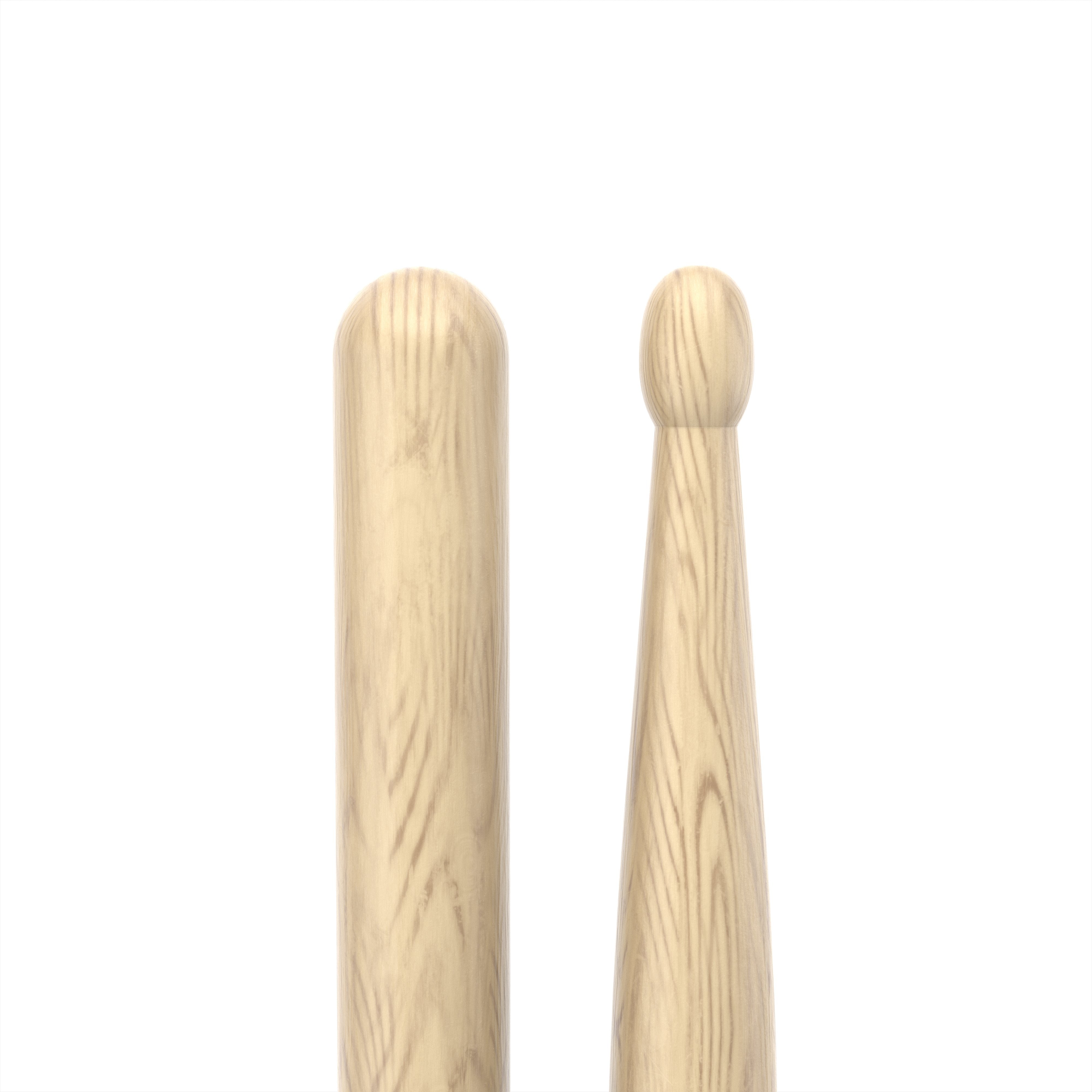Promark PW2BW Classic Attack Shira Kashi Oak 2B Wood Tip Drumsticks - Image 4