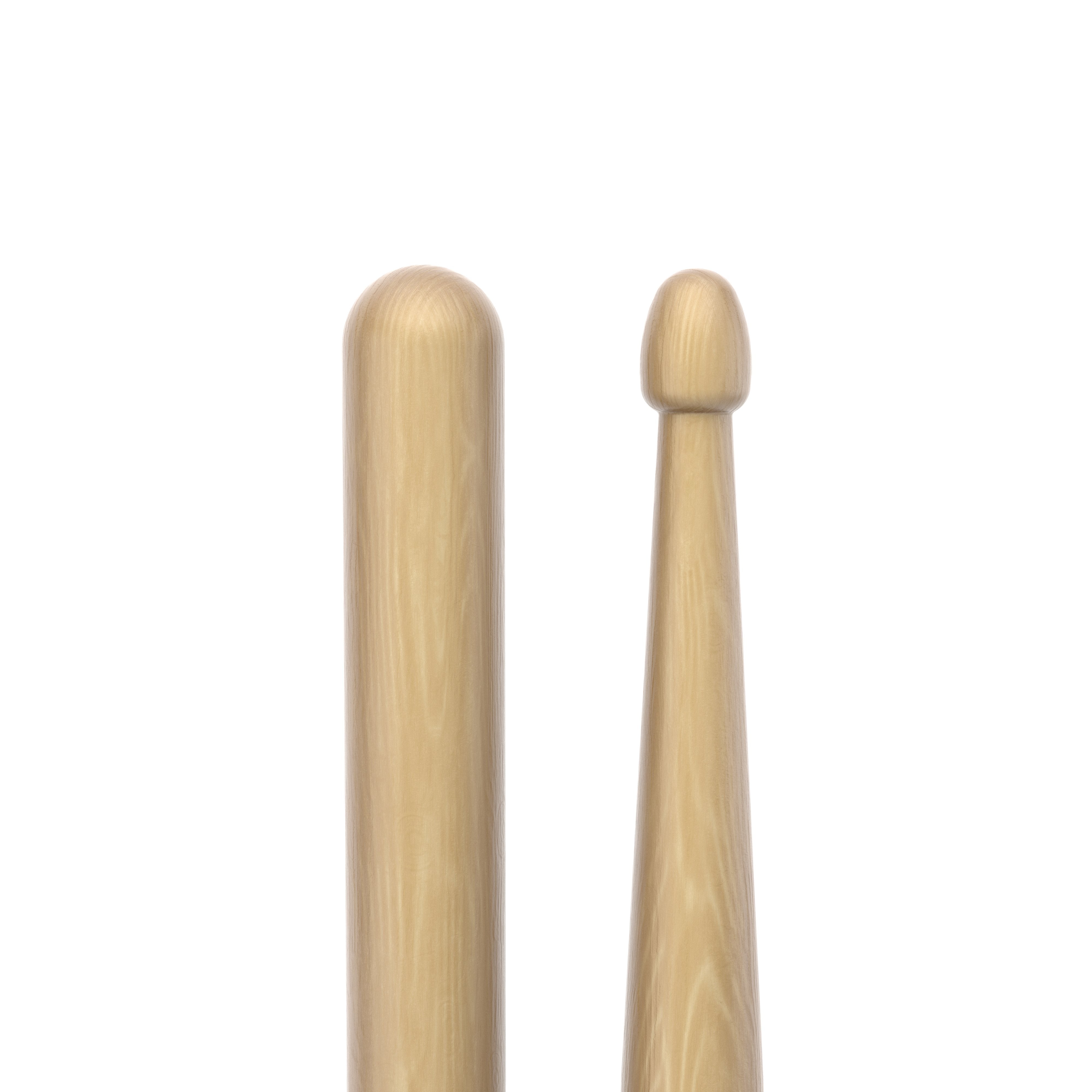 Promark Rebound 5AB Long Hickory Drumsticks - Acorn Wood Tip - Image 2