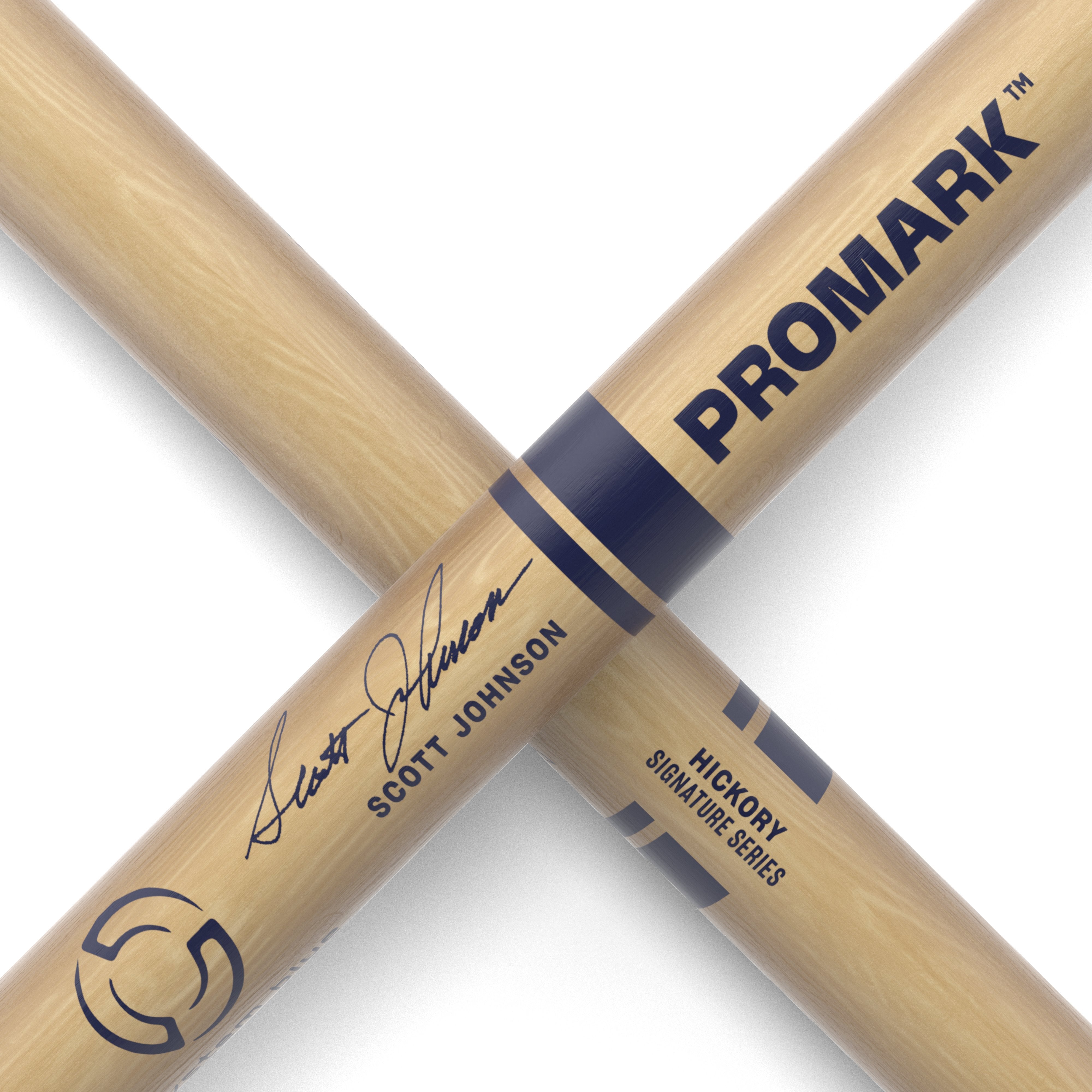 Promark System Blue Scott Johnson Marching Snare Drumsticks - Image 5
